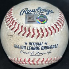 Gavin Lux Game Used RBI Sac Fly vs Reds 6/21/22 Dodgers MLB Holo