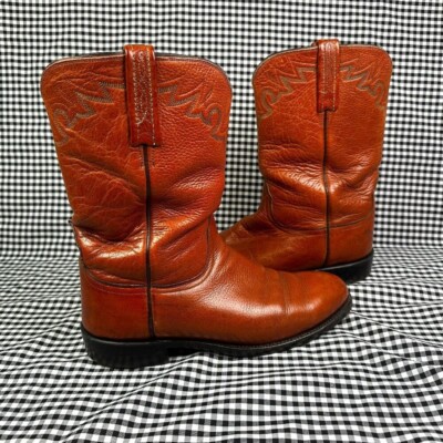 Lucchese 2000 Men\'s Western Boots Leather Brown Size 9D m79986710267_1.jpg main image 3