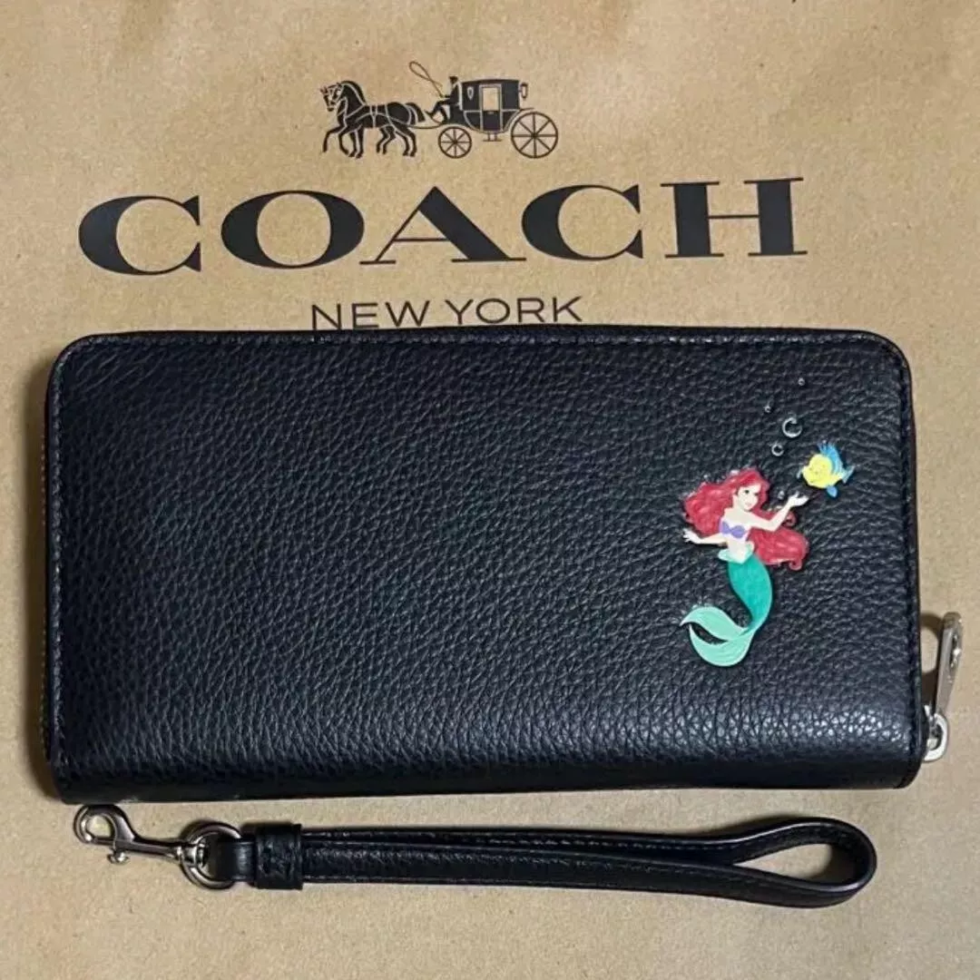 Coach - Authenticated Disney Collection Purse - Leather White for Women, Never Worn, with Tag