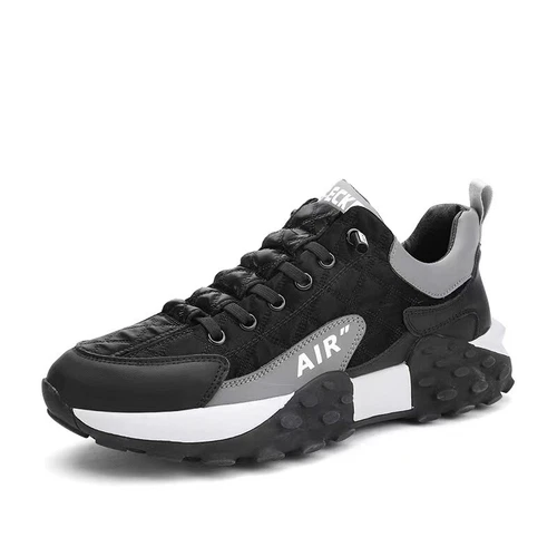MENS RUNNING TRAINERS SHOCK ABSORBING CASUAL LACE GYM WALKING SPORTS SHOES SIZE - Picture 4 of 40