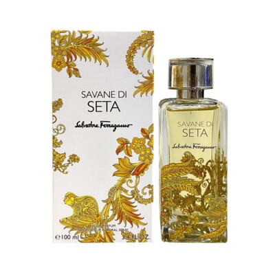 Savane Di Seta by Salvatore Ferragamo for unisex 3.4 oz NEW in BOX