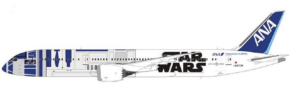 1/144 BSModelle BOEING 787-900 ANA R2-D2 STAR WARS decals only! | eBay