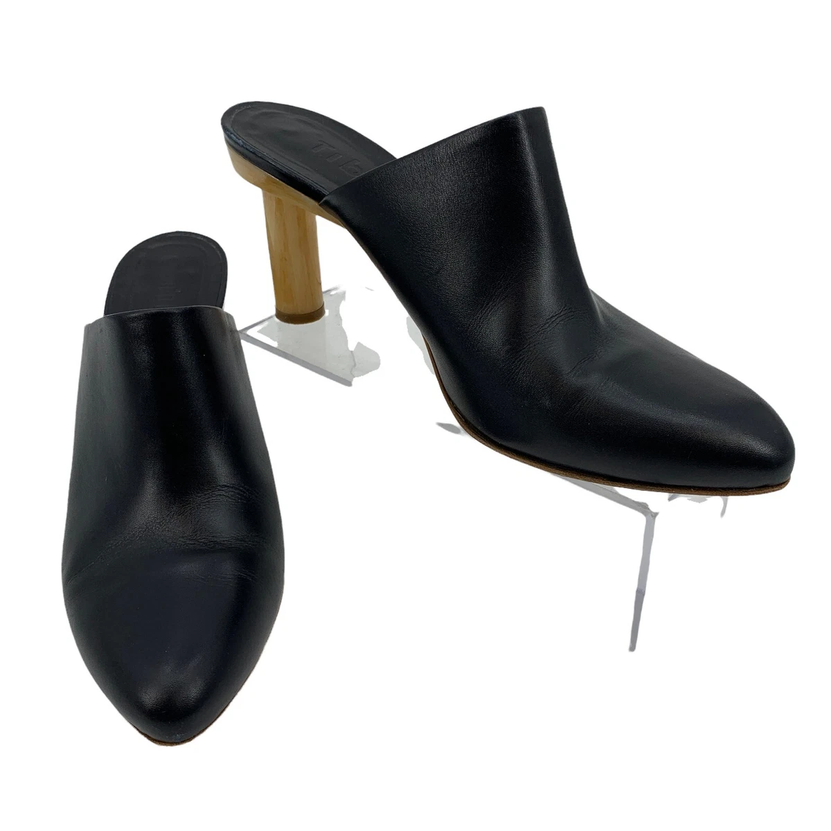 Tibi white best sale mules