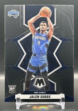 2021-22 Panini Mosaic #266 Jalen Suggs Rookie Debut Card Orlando Magic