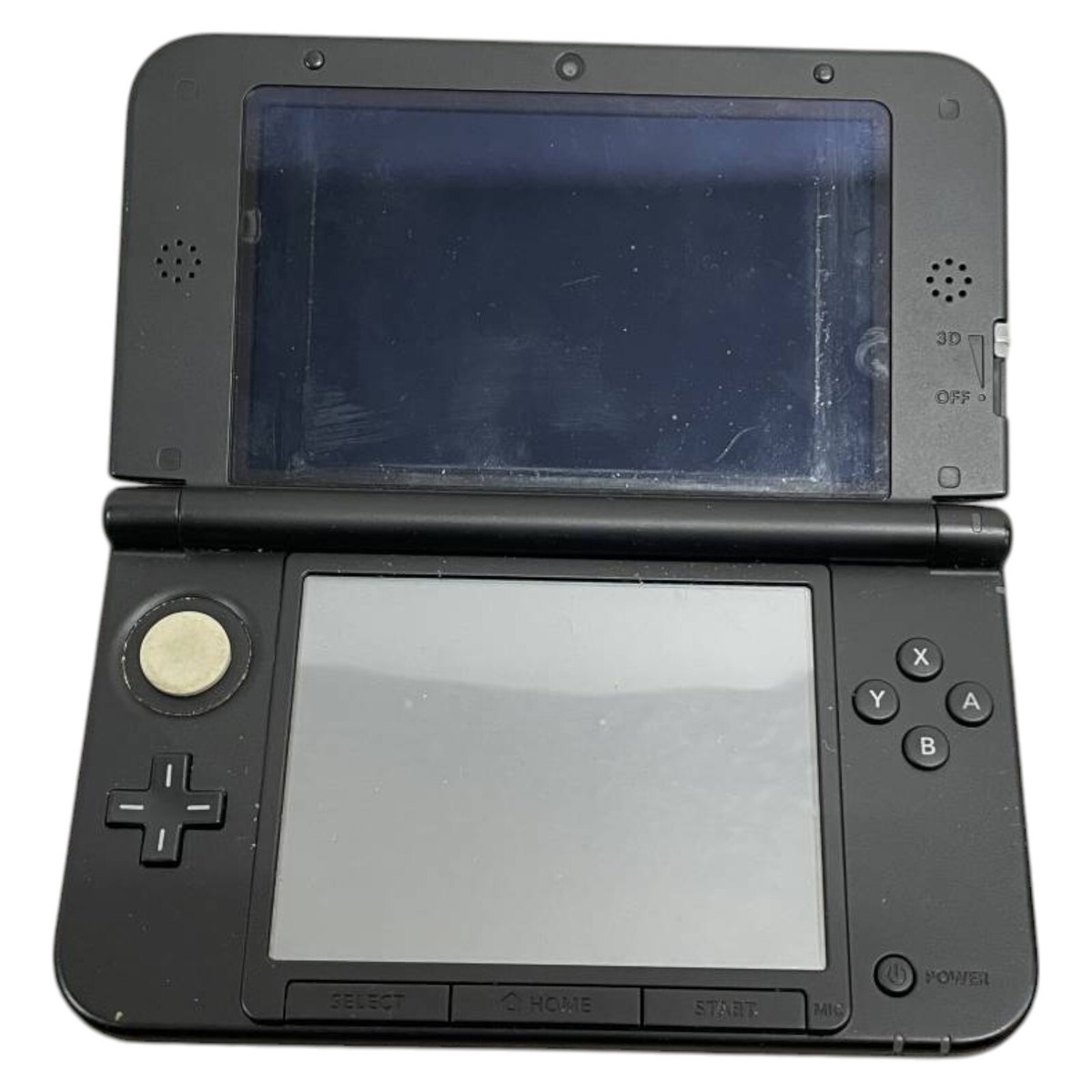 NINTENDO 3DS LL XL Silver Black Console Only NTSC-J Tested
