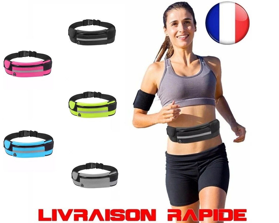 Ceinture Ventrale Sac Fitness Sport Accessoires Course Étanche Portable  Running