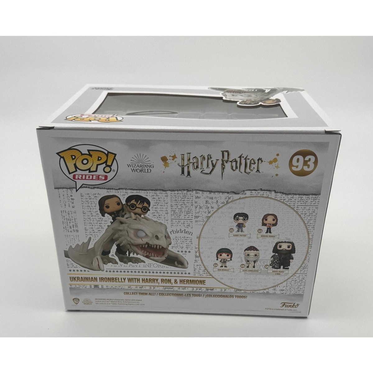 Happy potter funkoとE賞星空凛とストライク1/8 4点セット Funko Pop Rides Harry Potter #93 New Ukrainian Ironbelly w/ Harry