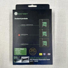 Syba IOCREST SATA III 2x Internal 6 Gbps Ports PCI-e x1 express Controller Card