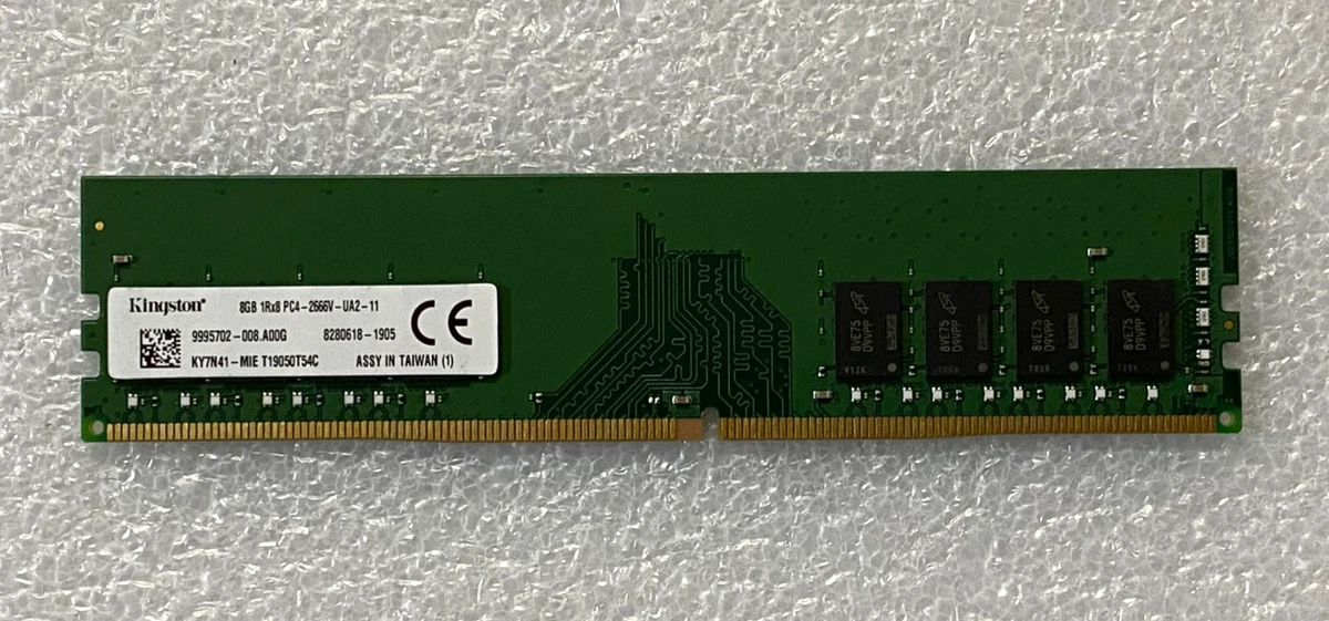 Kingston DDR4 SDRAM 8 GB Capacity per Module Memory (RAM) for sale