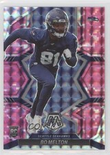 2022 Panini Mosaic Rookies Pink Camo Mosaic Prizm Bo Melton #348 0r6v