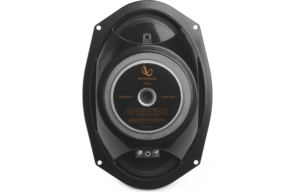 Infinity REF697CF 250W 6x9" Component Speakers with Sound Damping