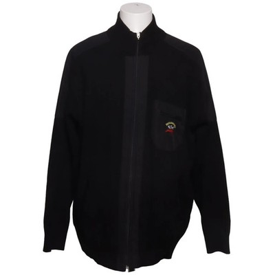 Paul & Shark, Jacke, Herren, Größe: 4XL, Schwarz, Baumwolle, Einfarbig #hRX