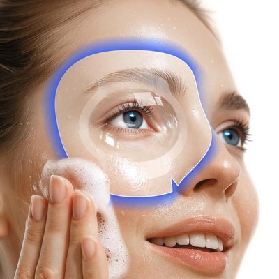 Medibel 6Pcs Waterproof Eyepatch For Shower 3D Eye Dome Shield For Eyelash