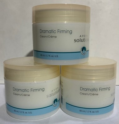 Avon Solutions Dramatic Firming Cream 1.7 oz Lot of 3 Pack