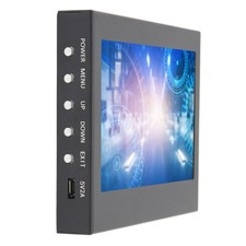 Portable Display Monitor With HD Multimedia Interface VGA Inputs Plug And Play