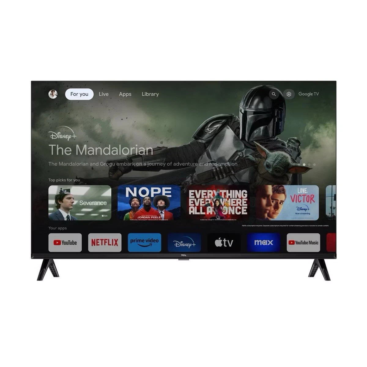 TCL S3 (40S350G) 40'' 1080p FHD HDR LED Smart TV