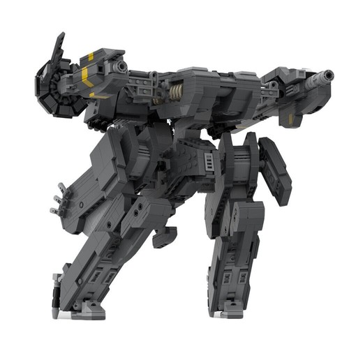 Mechanic Metal Robot Gear Solid Building Blocks Toys Set High-Tech Battle Model - Picture 3 of 8