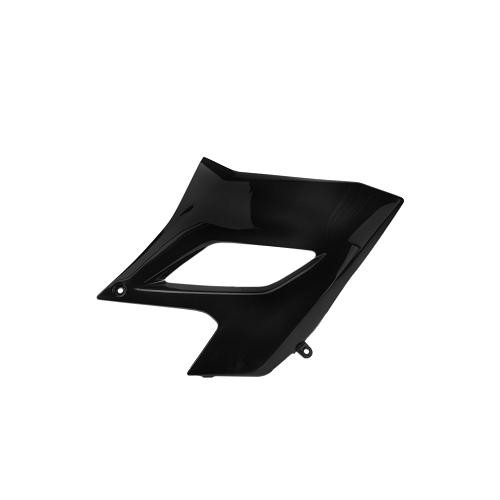 Ouïe avant droite moto adaptable Derbi Senda DRD Racing 2008 avec plastique noir résistant