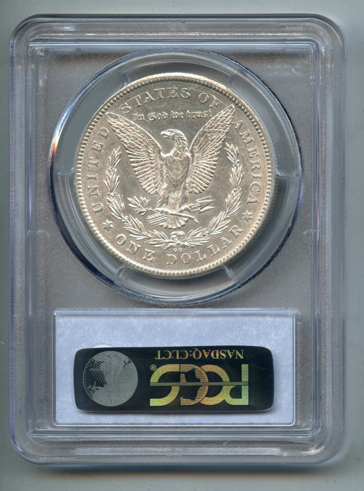 1878 CC Morgan Silver Dollar PCGS AU 50 - Image 2 of 4