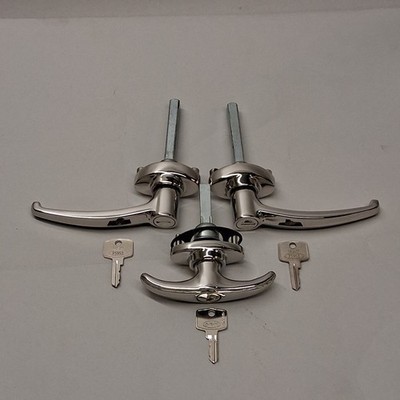 Classic Mini Türgriffsatz Chrom 3 Teilig 24A1140KIT Baujahr1959-67 Austin Rover