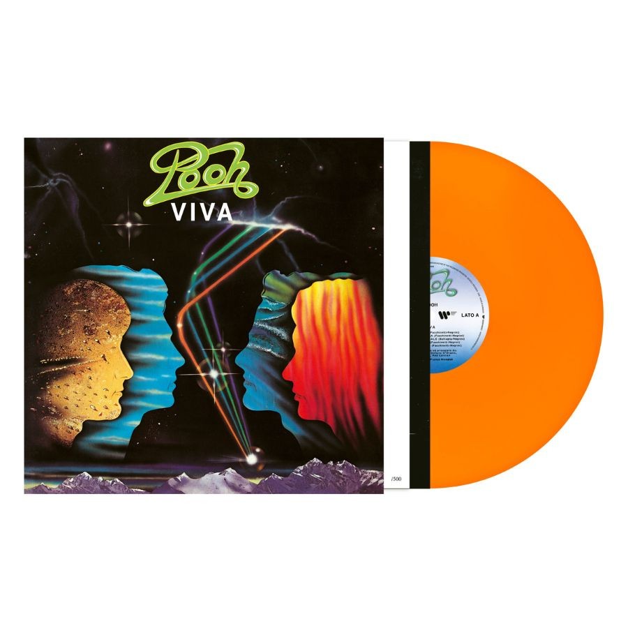 Pooh Viva Vinyl LP 180 Gr. Colored Orange Limited Numbered Insert