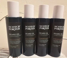Scotch Porter Beard Oil Warm Spice & Musk 1.7 fl oz Moisturizes + Nourishes