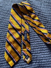 Vintage Polo Ralph Lauren 100 Silk Mens Tie Made in Italy