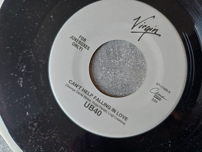 7'' Vinyl Single UB40 Can't falling in love For Jukebox only