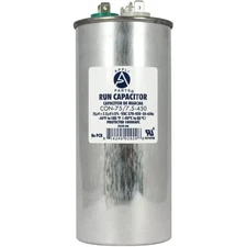 Appli Parts Dual Run Capacitor for ac 75+7.5 Mfd uF (microfarads) 370VAC or 4...