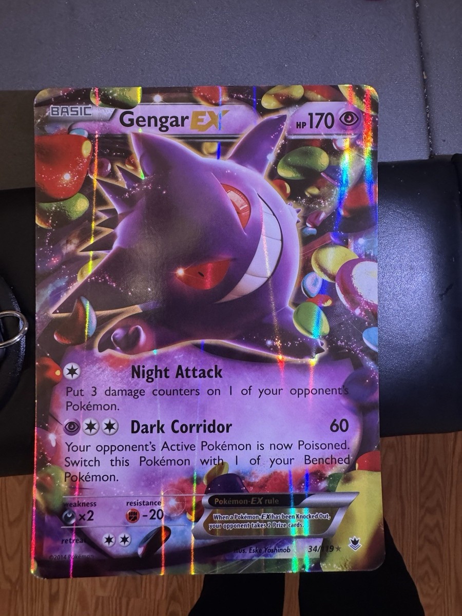 Gengar EX 034/119 Jumbo Cards Holo for sale online | eBay