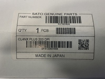 Print Head 203 DPI for SATO CL4NX Plus Printers - Great Condition