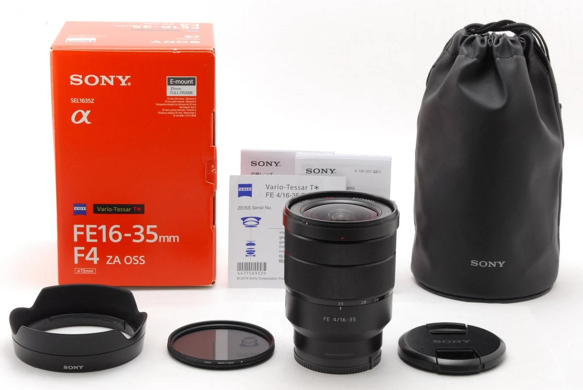 Sony f/4 Camera Lenses 16-35mm Focal for sale | eBay UK