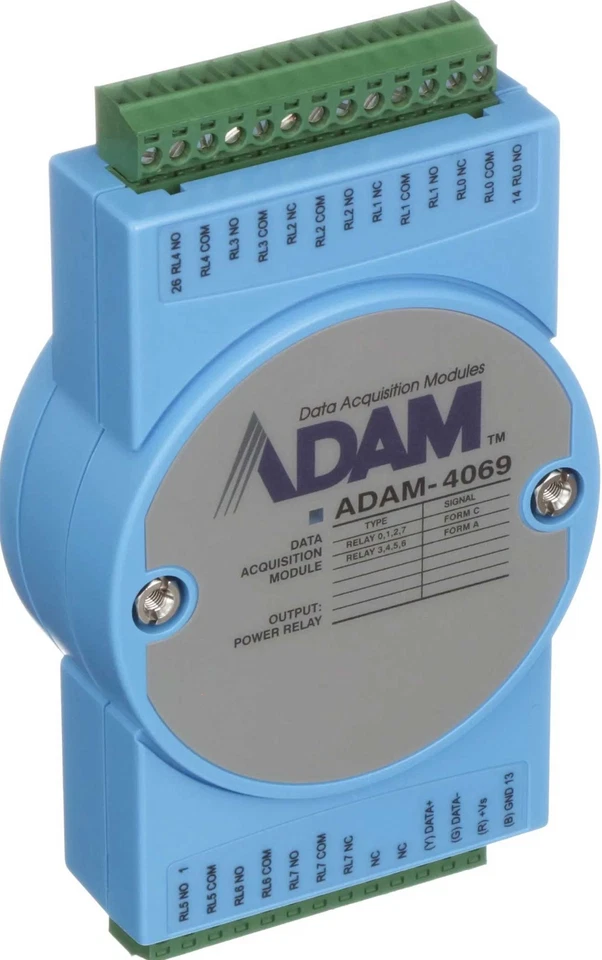 Advantech ADAM-4069-B 8-Channel Power Relay Output Module - Image 2 of 4