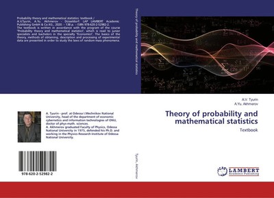 Theory of probability and mathematical statistics Textbook A. V. Tyurin (u. a.)