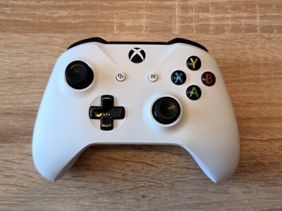 Microsoft Xbox One Wireless Controller (Model 1708), weiß, gebraucht, sehr gut