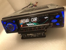 Aiwa Cdc Mp3ryz Cd World 1st Mp3 Car Stereo Rds Radio Am-fm Aux Old School Y2k