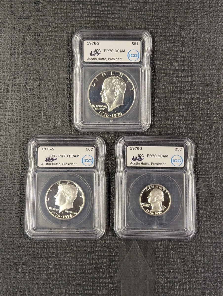 Silver ICG Grade PR 70 US Dollar Coins for sale | eBay
