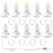 Accessory Cord With 10 Led Light Bulb Led Light Bulb C7 Cord Clip Lights Christm