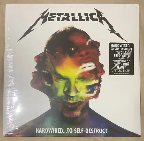 METALLICA - HARDWIRED...TO SELF DESTRUCT / 2 - LP 180G NEW SEALED /2015