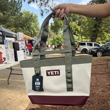 YETI Camino Carryall 35 35L Nylon Storage Bag Heavy Duty Handles White