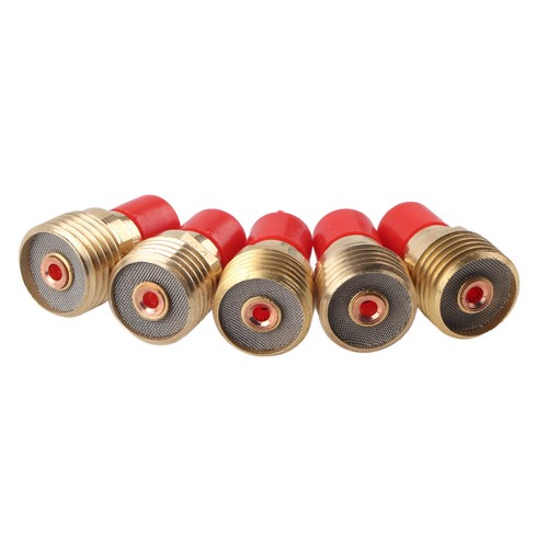 5pcs 45V44 Gas Lens Collet Body 2.4mm 3/32 For TIG Welding Torch WP-9/20/25❀ - Picture 6 of 17