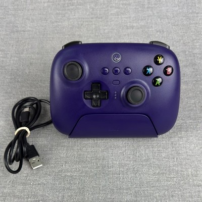 8BitDo Ultimate 2.4G Controller Purple Wireless Charging Dock USB Adapter