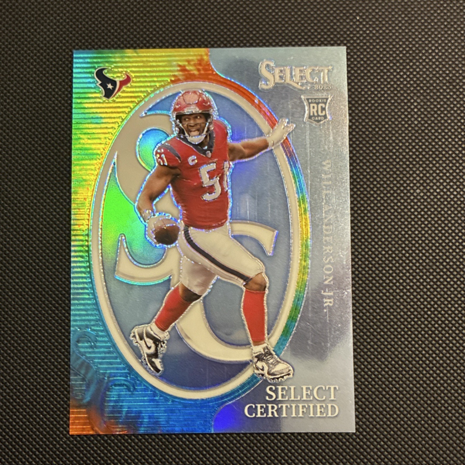 Will Anderson Panini Select Certified Rookies #CROWAN Prizm