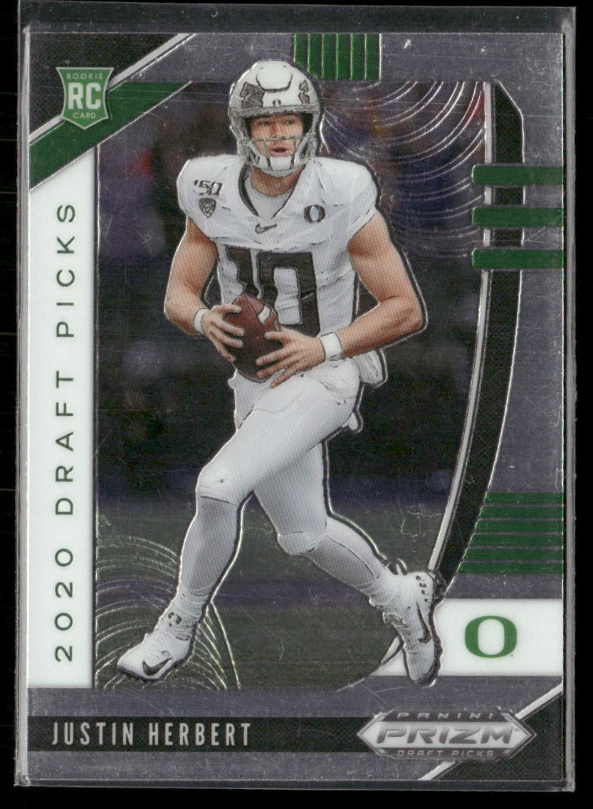 2020 Prizm Draft Picks #102 Justin Herbert ROOKIE RC