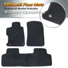 For 2014 Honda Civic Sedan 1st 2nd Row Floor Mats Carpet Velour All Weather