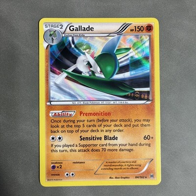 POKEMON TCG GALLADE 84/162 HOLO 2015