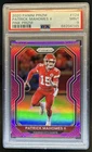 2020 Prizm Patrick Mahomes II Pink #124 Chiefs PSA 9