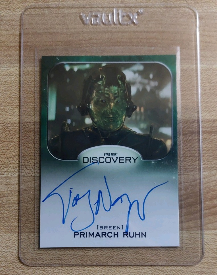 Rittenhouse 2026 Star Trek Connections  Tony Nappo (Discovery) Autograph Card