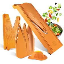 Trancheuse de cuisine BÖRNER V3 avec support & râpe Multibox, coupe-pommes de te