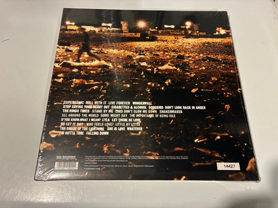 OASIS Time Flies.. 1994-2009 4LP Color Vinyl Boxset RSD 2025 SEALED/MINT - Image 2 of 2